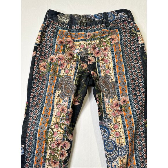 Johnny Was Viva Denim Jean Boho Floral Vintage, size 2 - Picture 4 of 11